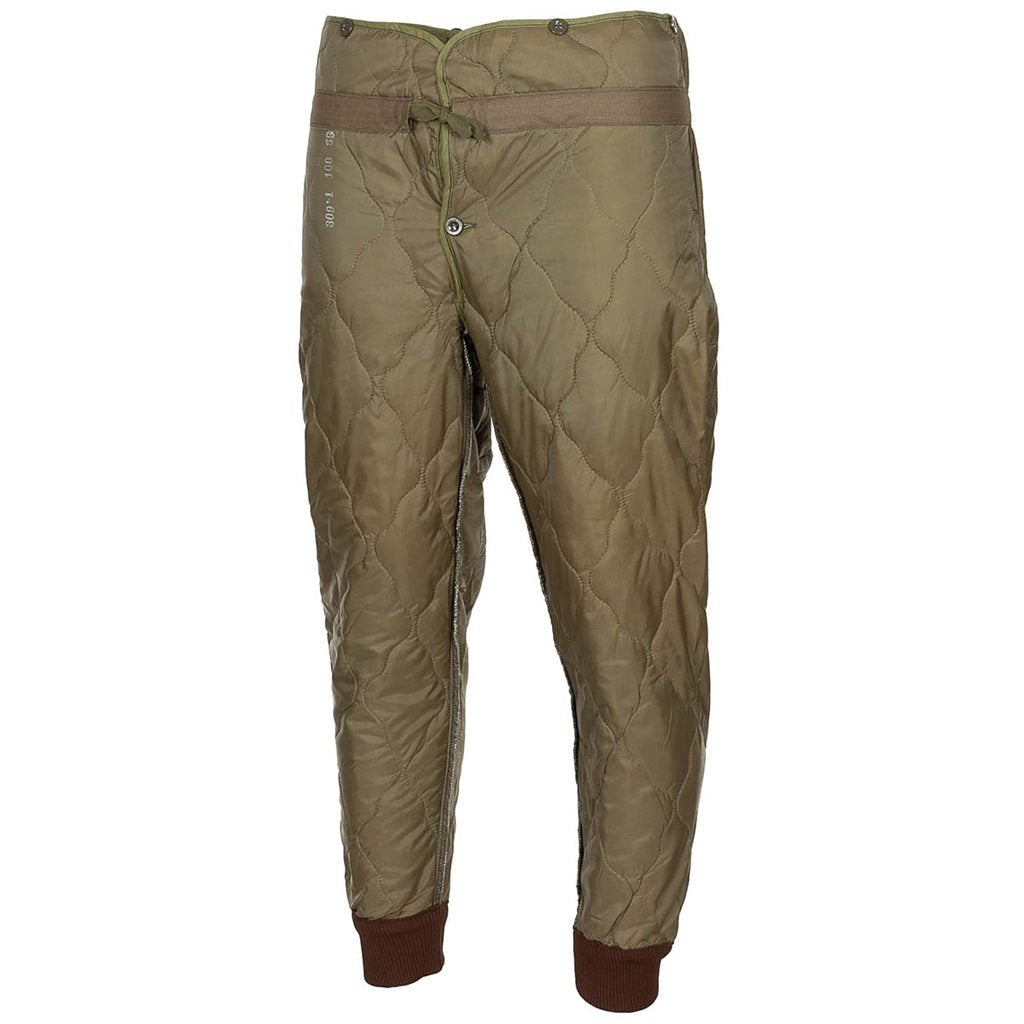 Inserto vz.85/95 para pantalones AČR con cierre de botones, cordón y puños en tobillos