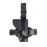 Funda pistolera PROFI-TACTICAL muslera con inserto de goma y solapa de cobertura B
