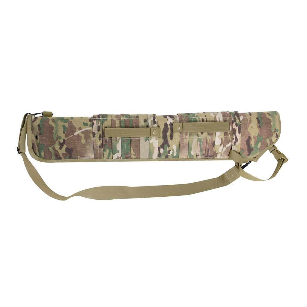 Funda para arma larga MOLLE MULTICAM ROTHCO con correa de hombro ajustable y acolchado interior