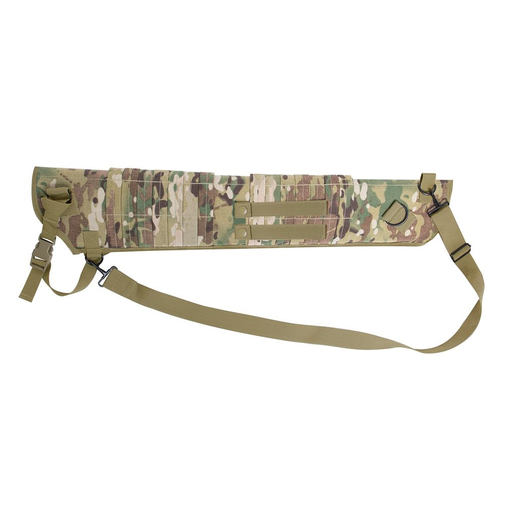 Funda para arma larga MOLLE MULTICAM ROTHCO con correa de hombro ajustable y acolchado interior