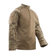 Camisa táctica 1/4 zip Cold Weather Tru-Spec, vista frontal