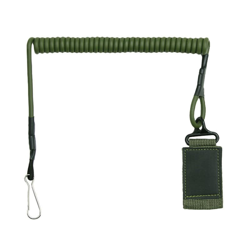 Cable de seguridad SWAT para arma negro en foto del producto
