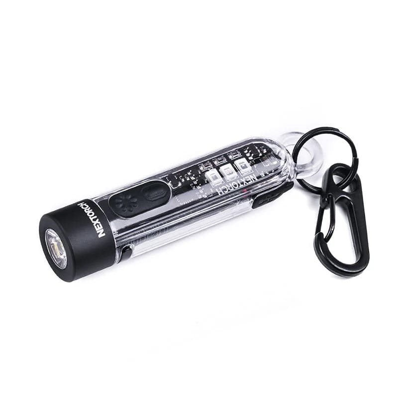 Linterna micro NEXTORCH K40 multifuncional con 3 colores de luz y UV