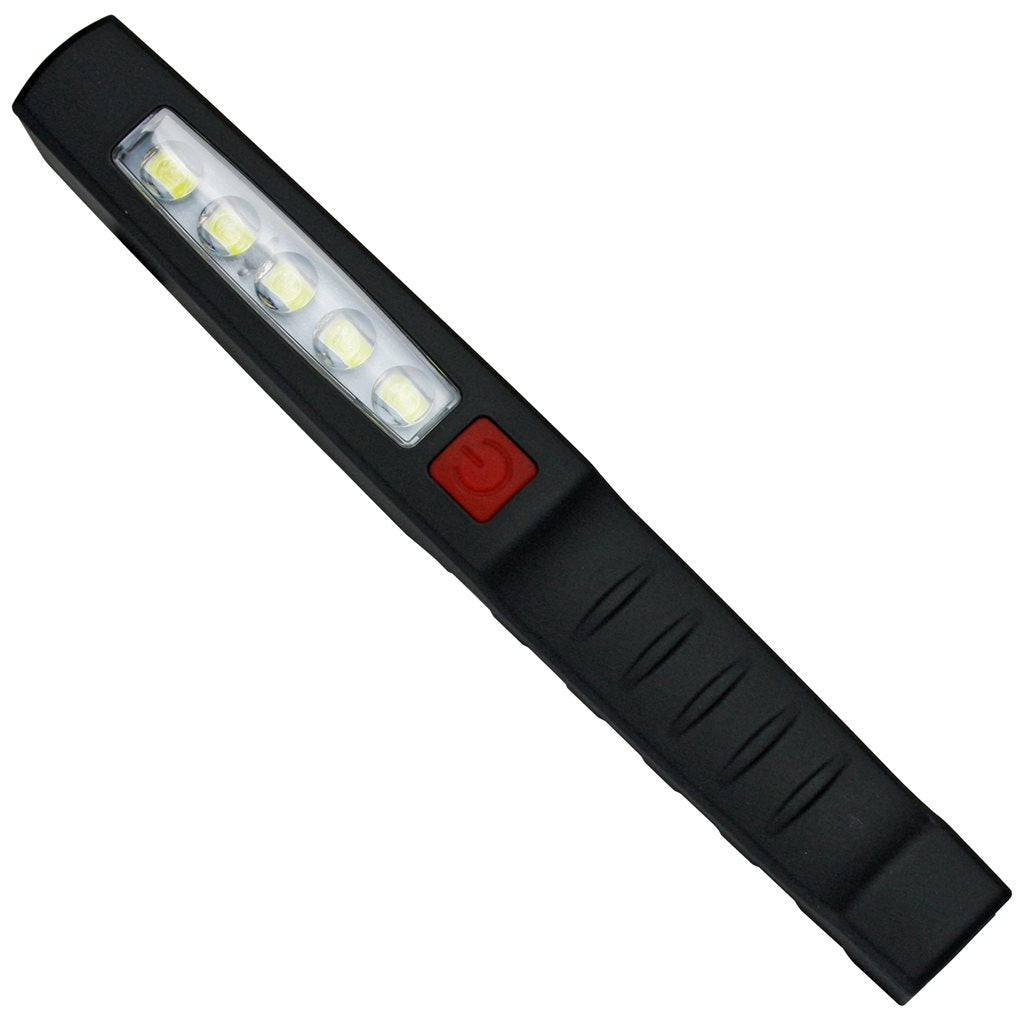 Linterna de trabajo LED recargable negra con imán (Ref. 26320)