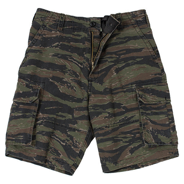 Pantalones cortos VAGE Paratrooper camo Rothco, tipo ACU en tejido resistente