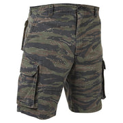 Pantalones cortos VAGE Paratrooper camo Rothco, tipo ACU en tejido resistente