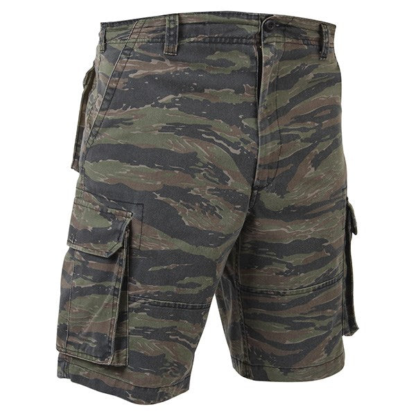 Pantalones cortos VAGE Paratrooper camo Rothco, tipo ACU en tejido resistente