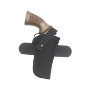 Funda lateral de cinturón para revólver 4" con hebilla de acero