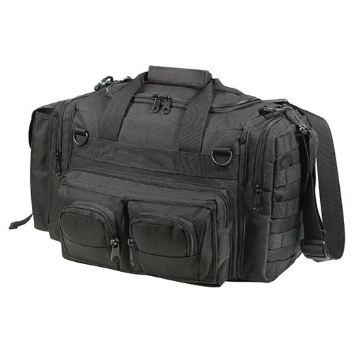 Bolsa de viaje negra CONCEALED CARRY con bolsillo para porte oculto