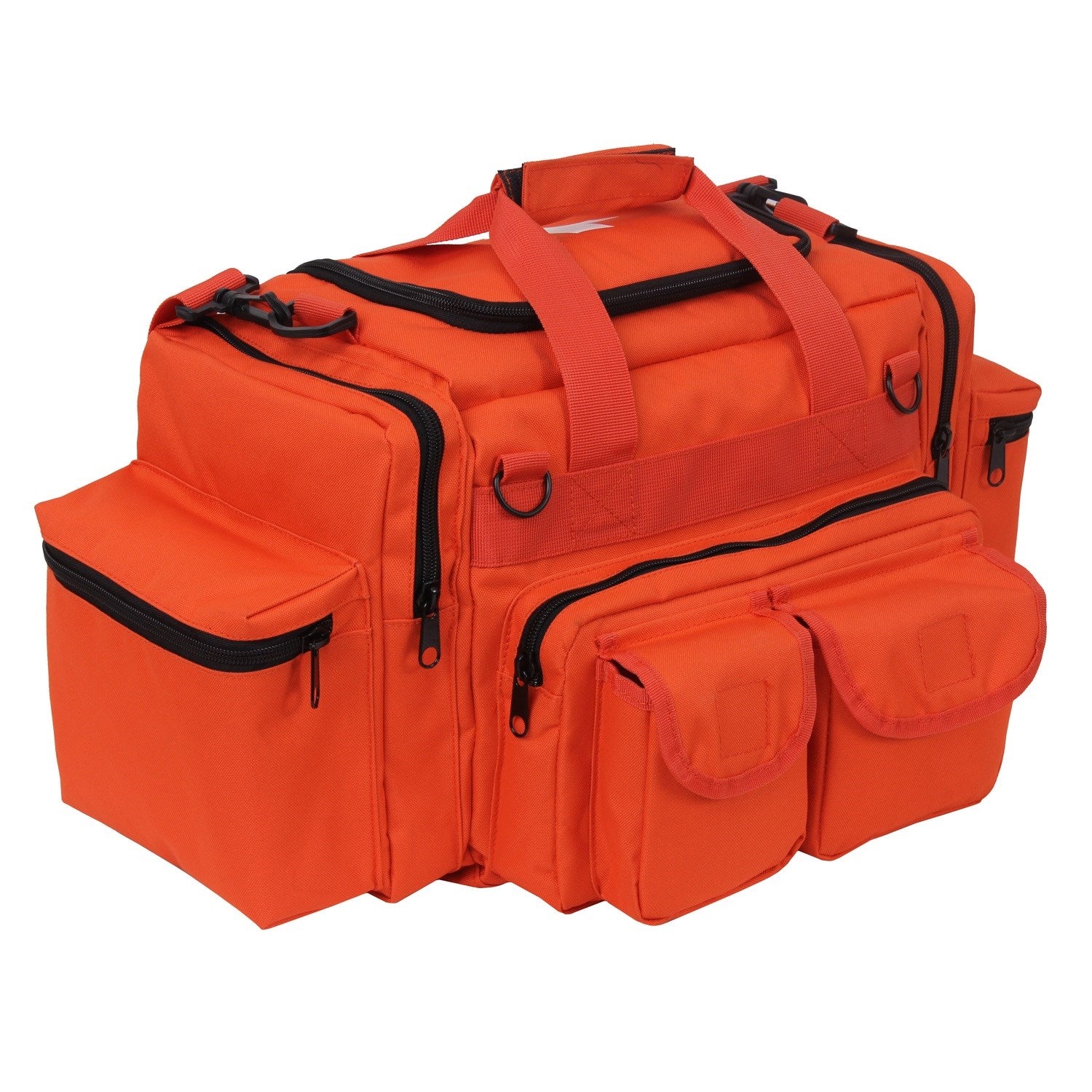Bolsa EMT para sanitarios con cruz blanca en bolsillo superior