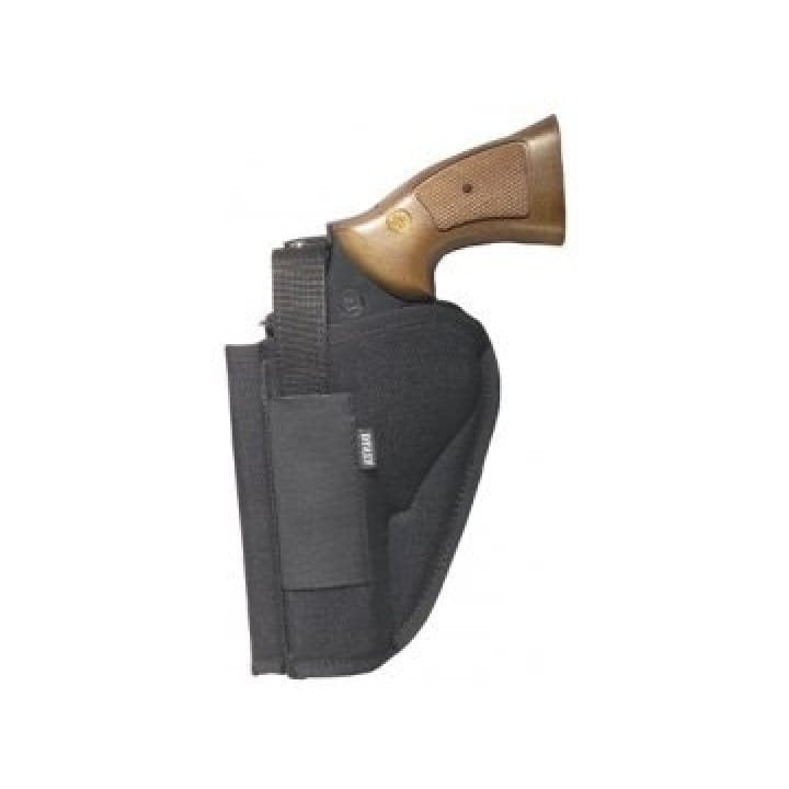 Funda zurda para revólver con cañón de hasta 4 pulgadas