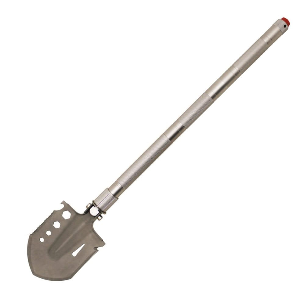 Pala plegable GATOR ajustable con hoja de acero inoxidable 2Cr13 y mango roscado