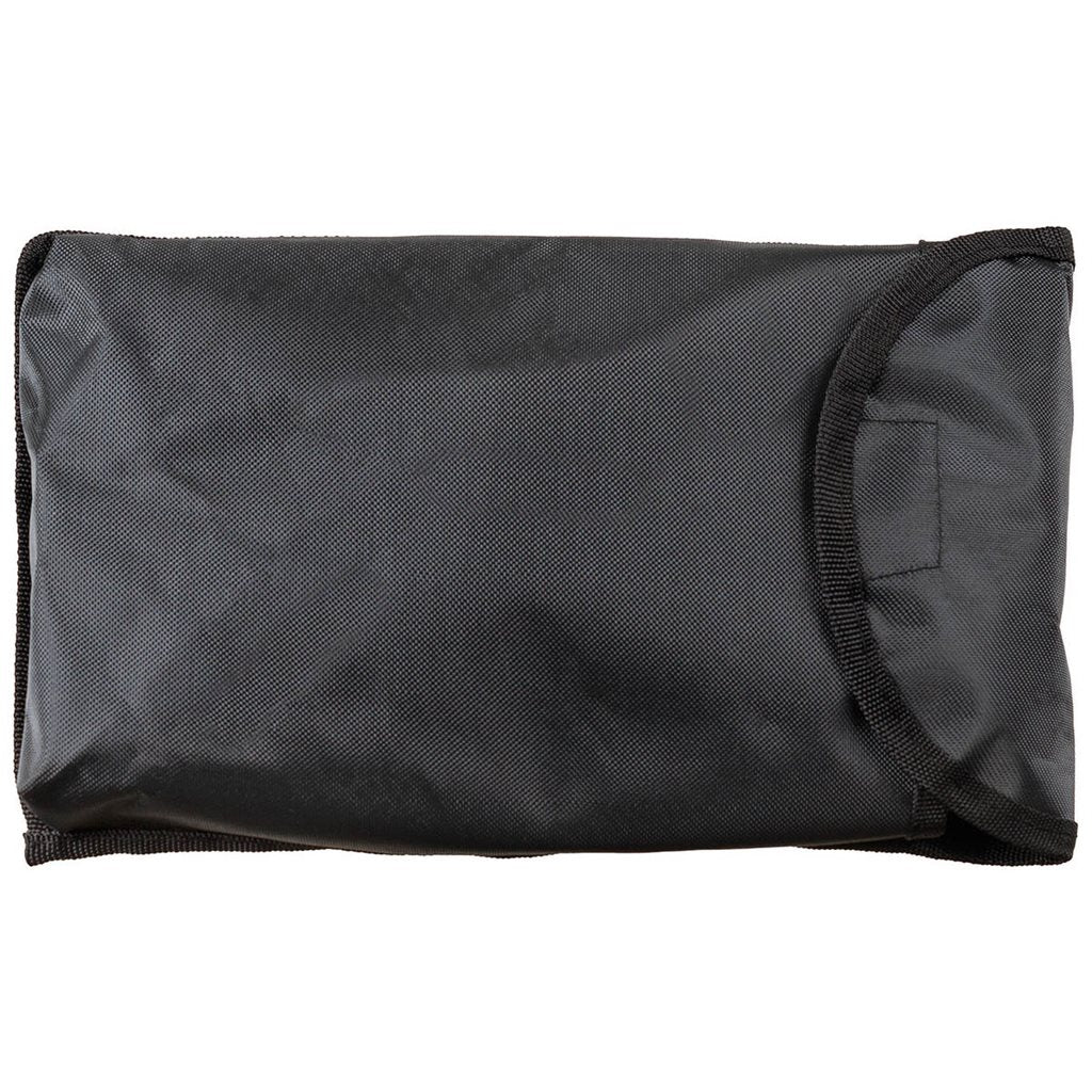 Pala plegable negra con mango telescópico y sierra integrada (17 cm), longitud 64 cm, peso 770 g