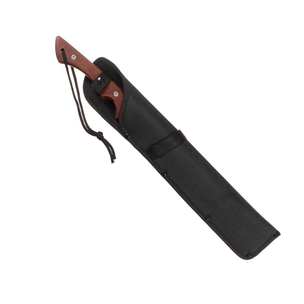 Machete TAPANGA con funda, hoja lisa en acero inoxidable con acabado stonewash