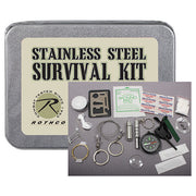 Kit de supervivencia ROTHCO en caja compacta 11,5 x 8,5 x 2,3 cm