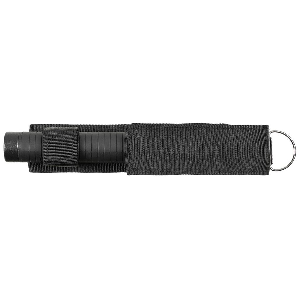 Porra telescópica de carbono 56 cm negra con funda