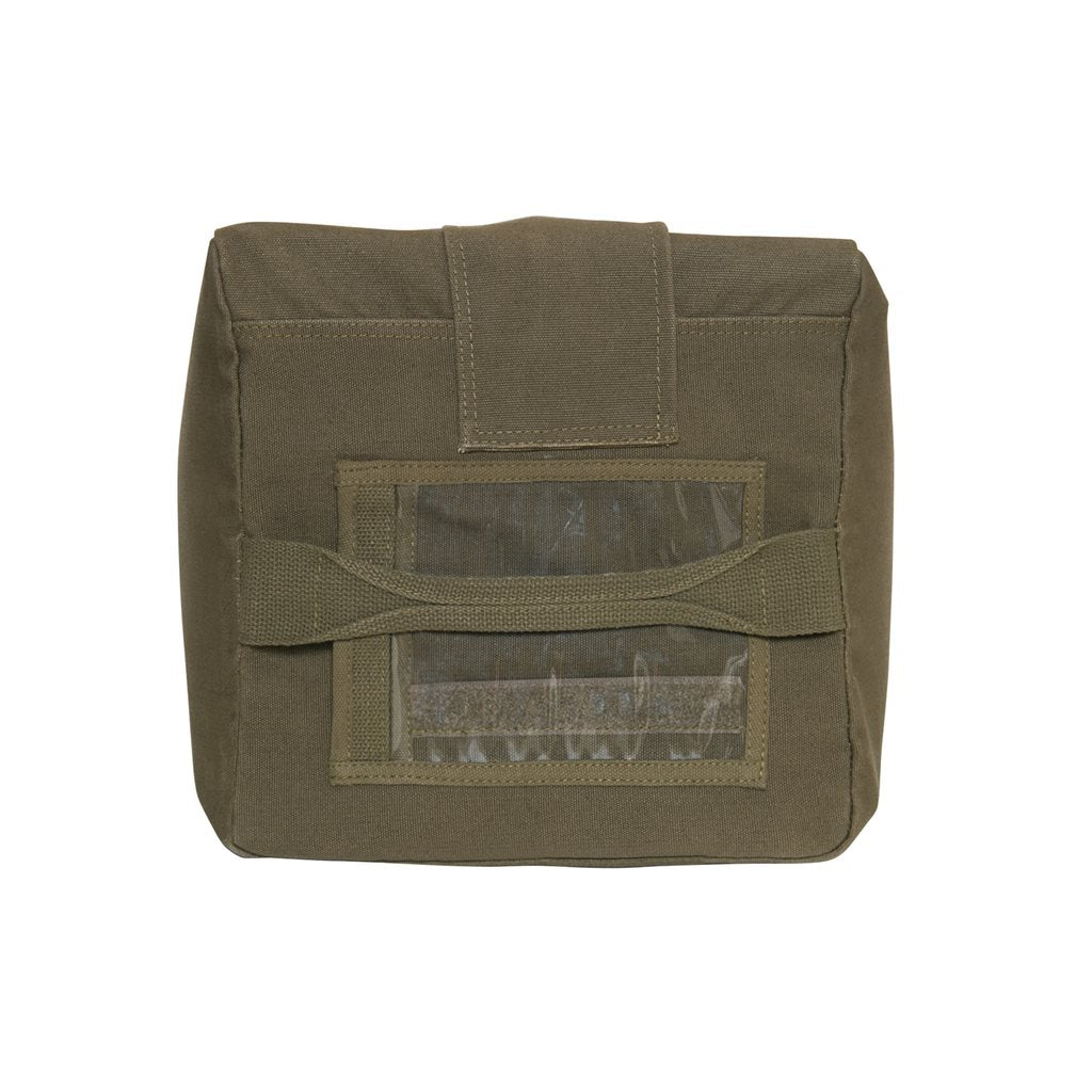 Bolsa GI Type Duffle Bag de lona verde ROTHCO con asas y correa ajustable