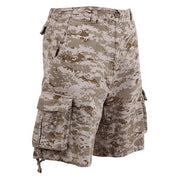 Pantalones cortos BDU Rothco camuflaje Digital Desert, algodón resistente