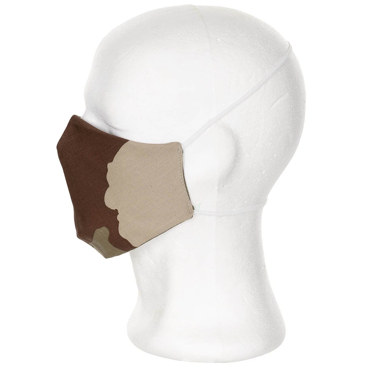 Mascarilla para cubrir boca y nariz camuflada FLECKTARN, estilo militar, vista del producto