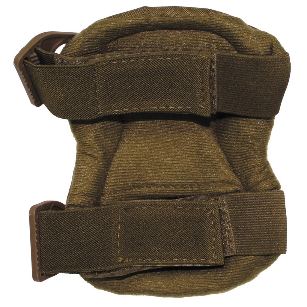 Rodilleras DEFENCE negras, protector de rodilla en color negro