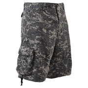 Pantalones cortos BDU VAGE INFANTRY Rothco, algodón resistente y acabado robusto, camuflaje digital urban