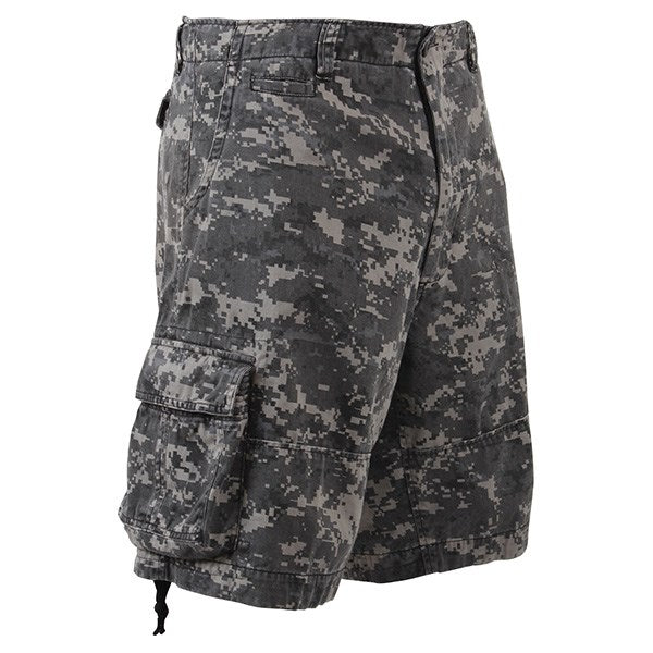 Pantalones cortos BDU VAGE INFANTRY Rothco, algodón resistente y acabado robusto, camuflaje digital urban