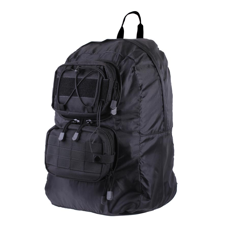 Mochila táctica plegable negra ROTHCO