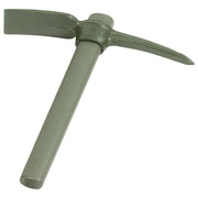 Pala tipo US verde con funda de tela, mango 400 mm, 1,05 kg