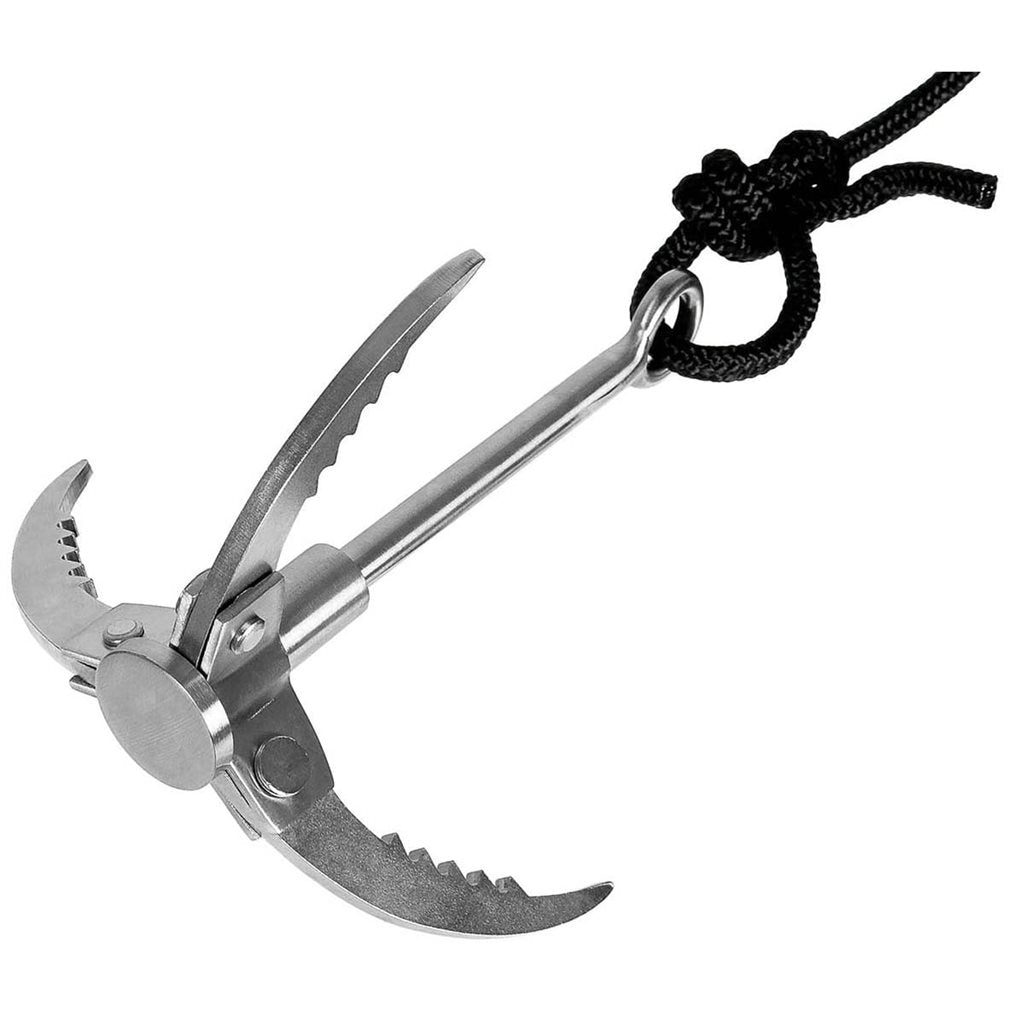 Ancla arrojable plegable de acero inoxidable con cuerda de 15 metros