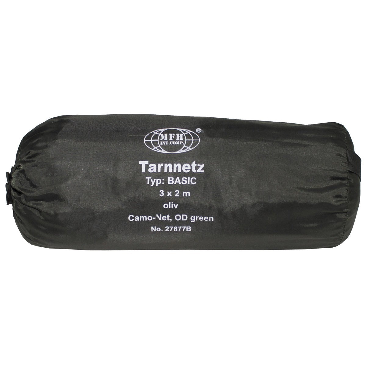 Malla de camuflaje BASIC 3 x 2 m blanca en bolsa de transporte