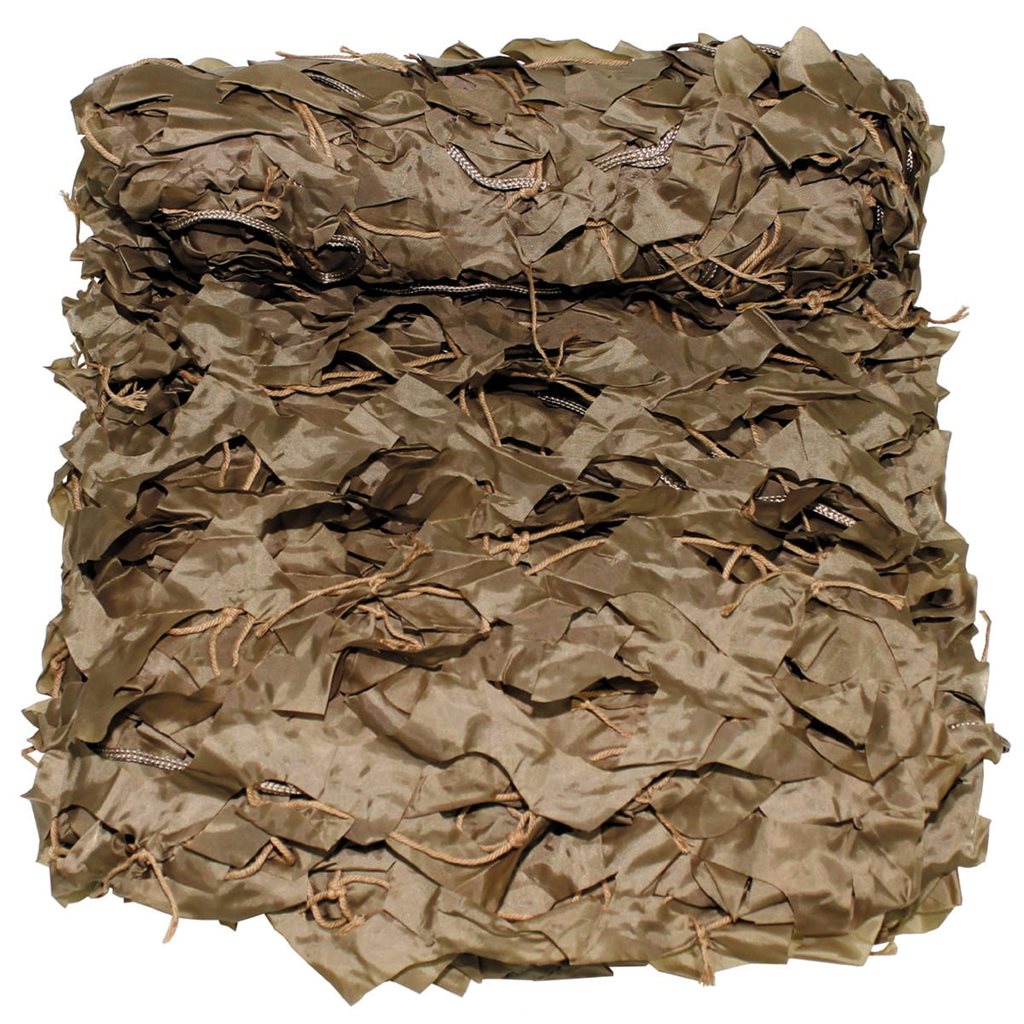 Malla de camuflaje BASIC 3 x 2 m blanca en bolsa de transporte