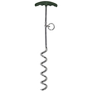Estaca giratoria para perro 45 cm con mango - ancla de tierra para correa