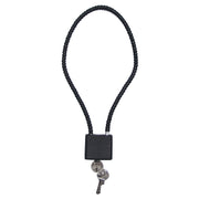 Candado con cable de acero, longitud aprox. 36 cm
