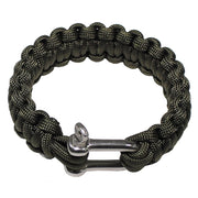 Pulsera Paracord ZEENÝ con hebilla metálica, ancho 2,3 cm