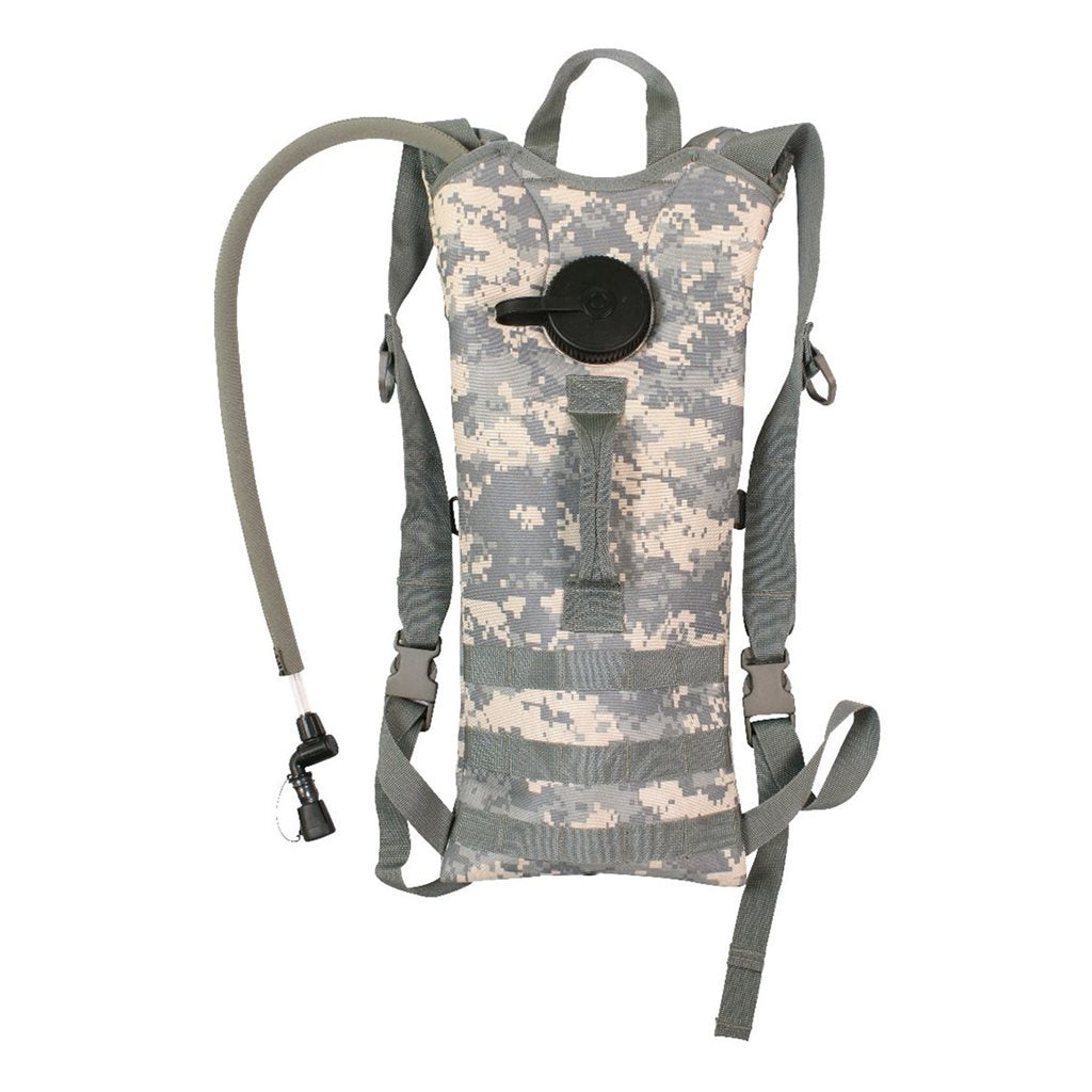 Bolsa de hidratación MOLLE 3L Rothco USA en patrón ACU Digital con asa superior