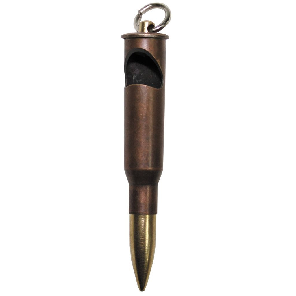 Llavero en forma de cartucho 7,62 x 54 MOSIN en latón con abrebotellas