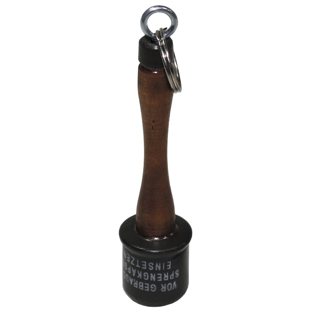 Llavero granada WH Stielhandgranate 24 de madera 11 x 2,5 cm