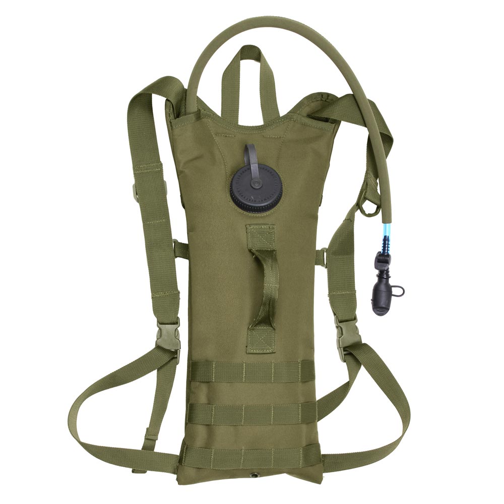 Bolsa de hidratación MOLLE 3L coyote Rothco en polyester 600D con asa superior
