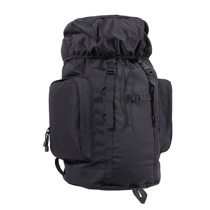 Mochila táctica Rothco 45 L negra, dimensiones 57 x 33 x 24 cm