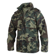 Chaqueta ligera VAGE US M65 Woodland, patrón woodland