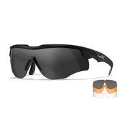 Gafas de tiro WX ROGUE COMM con 3 cristales y montura negra
