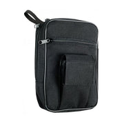 Funda de cinturón DASTA vertical negra para arma, cremallera, aprox. 14 x 20 cm