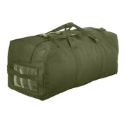 Bolsa de viaje GI ENHANCED verde ROTHCO, nylon 1000D, tirantes acolchados y asas laterales