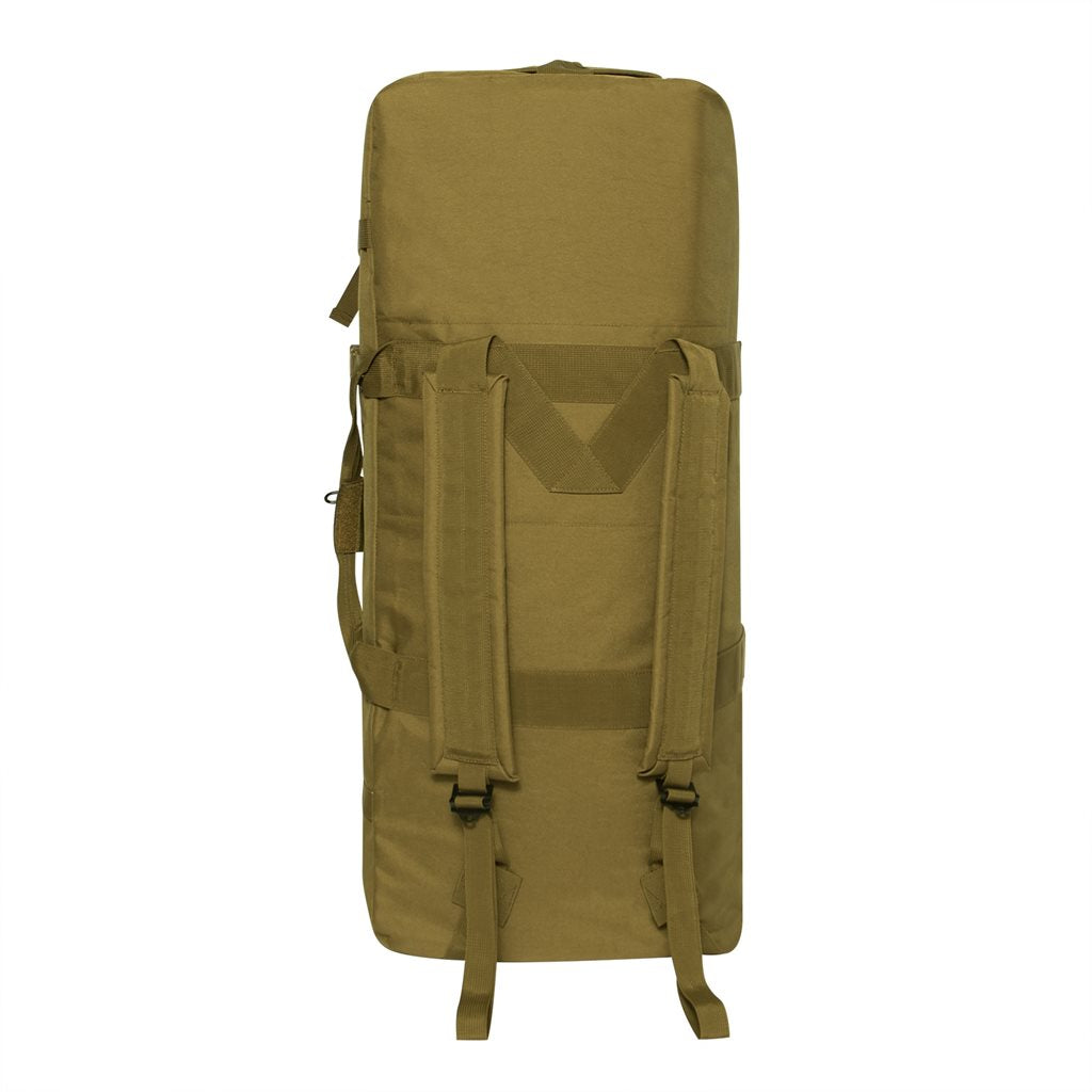 Bolsa de viaje GI ENHANCED verde ROTHCO, nylon 1000D, tirantes acolchados y asas laterales