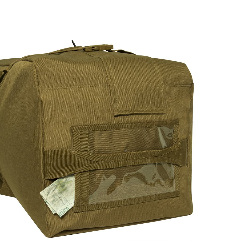 Bolsa de viaje GI ENHANCED verde ROTHCO, nylon 1000D, tirantes acolchados y asas laterales