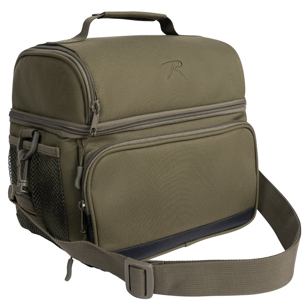 Bolsa isotérmica enfriadora 925 verde para alimentos y bebidas