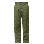 Pantalones BDU verdes Rothco - cierre de cremallera