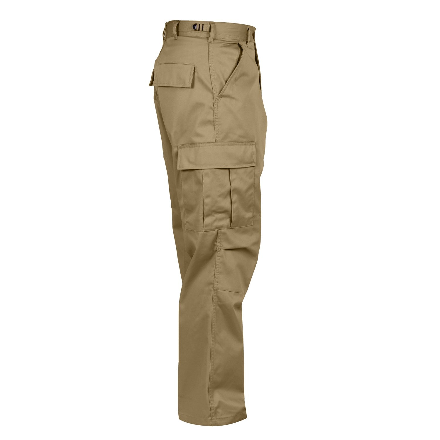 Pantalones BDU khaki con cremallera Rothco