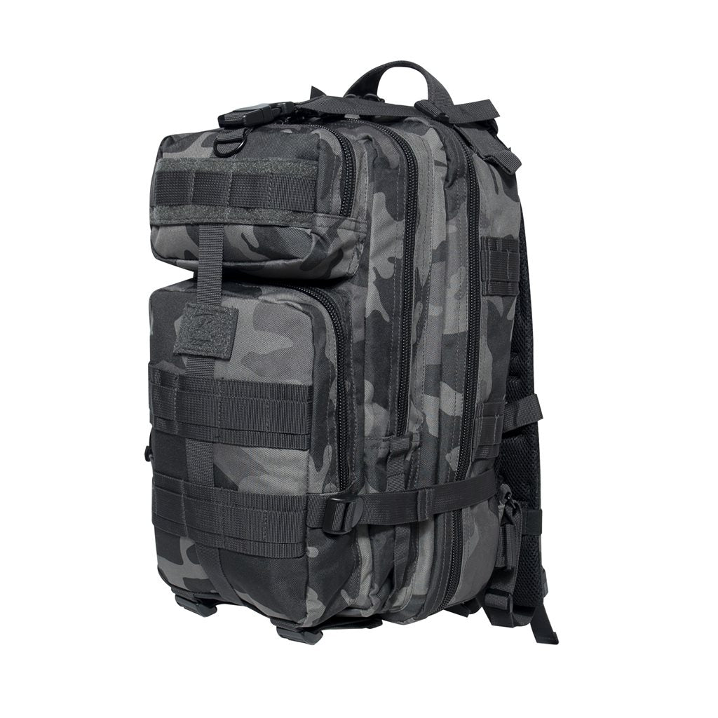 Mochila ASSAULT I MEDIUM TRANSPORT con sistema MOLLE y compartimentos