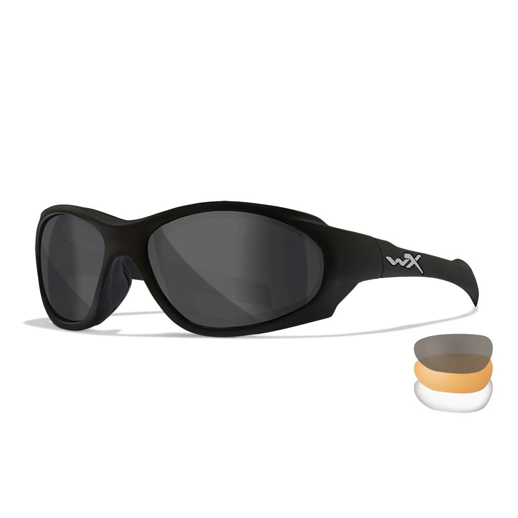 Gafas tácticas XL-1 ADVANCED COMM, marco negro, set 3 cristales